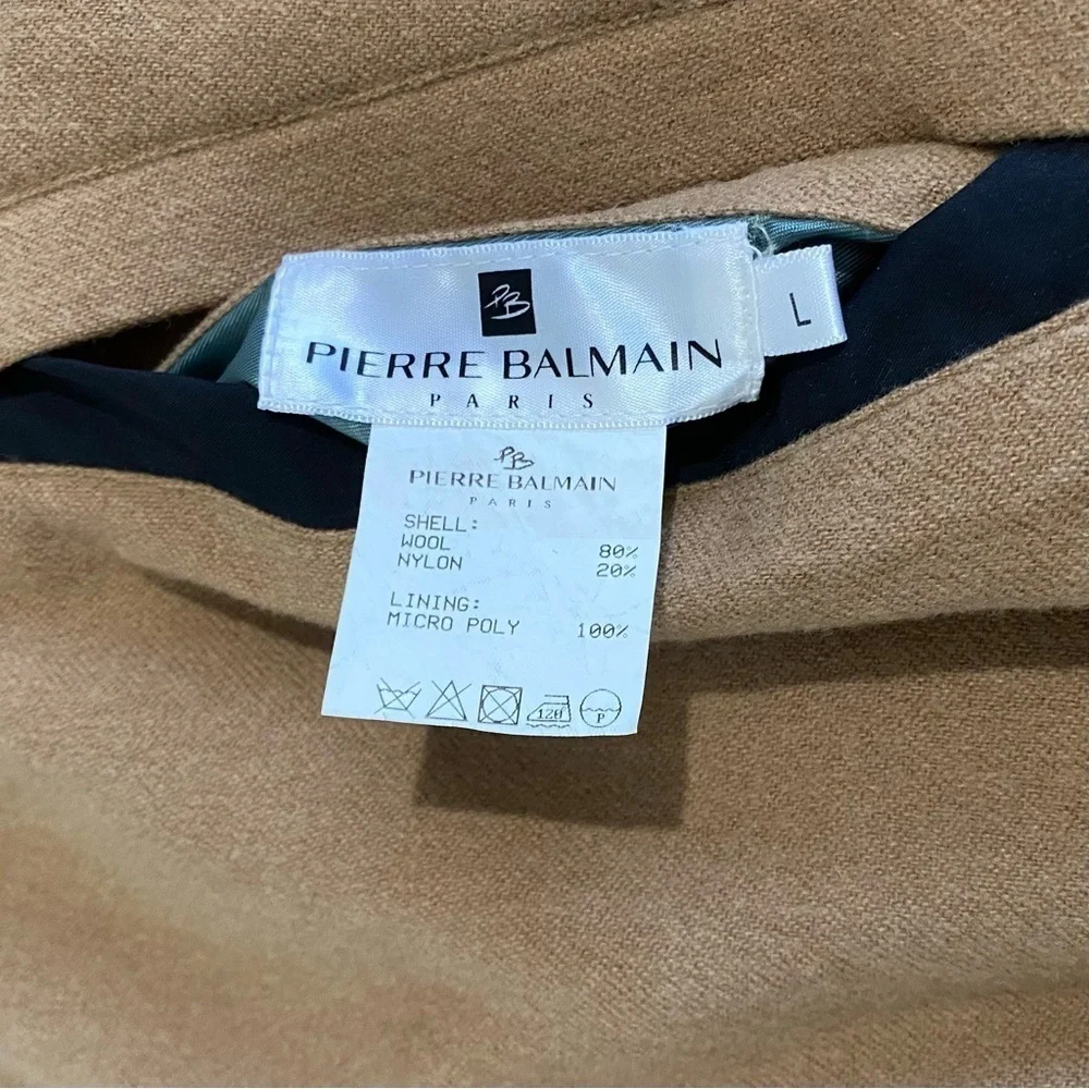 Pierre Balmain Paris Vintage Wool Nylon Reversible Vest